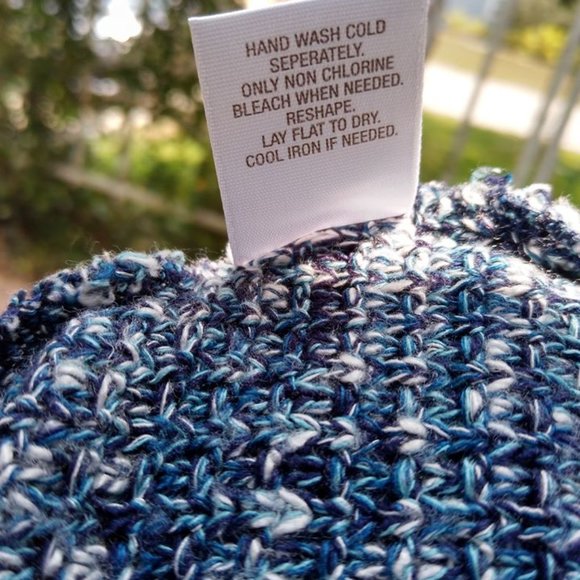 Christopher Banks Petite Med Sweater Blue/ Multi - Picture 6 of 7